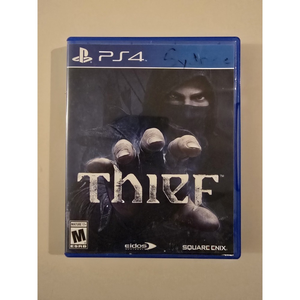 Thief PS4 PlayStation 4 Video Game In Case TESTED Fantasy Stealth RPG